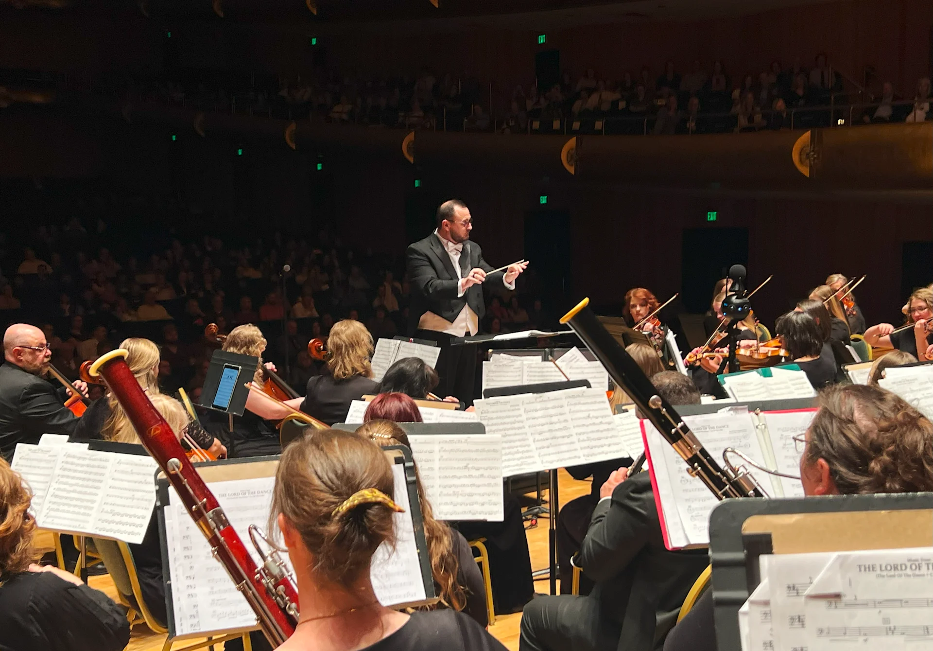 Skyward Symphony musicians in performance